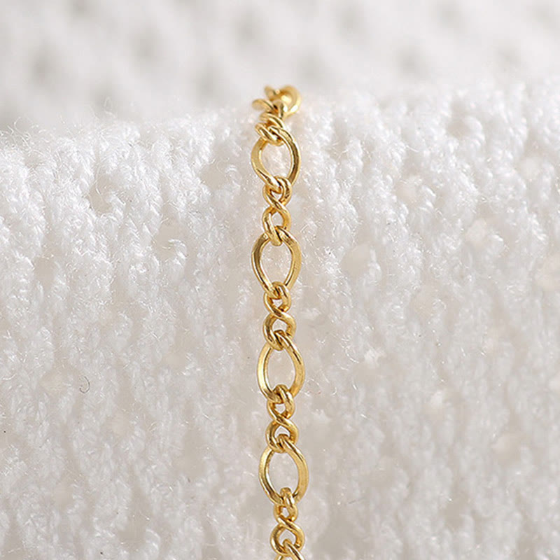 Buddha Stones 14k Gold Plated Natural Moonstone Healing Love Bracelet Bracelet BS 10