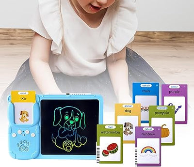 Tablette d'écriture parlante Fidtoy – Apprentissage interactif pour les tout-petits de 3 ans et plus