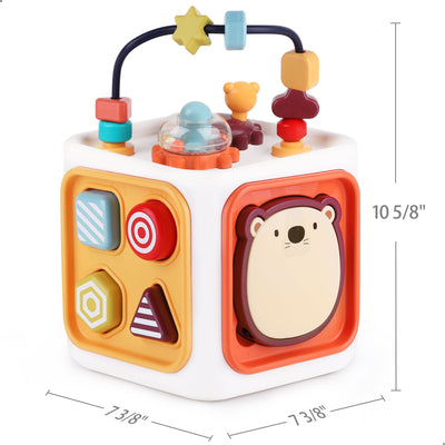Fidtoy Cube d'activités 6 en 1 pour bébés et tout-petits