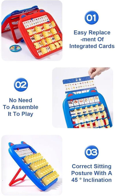 Adivina el divertido juego de cartas para dos jugadores - 103