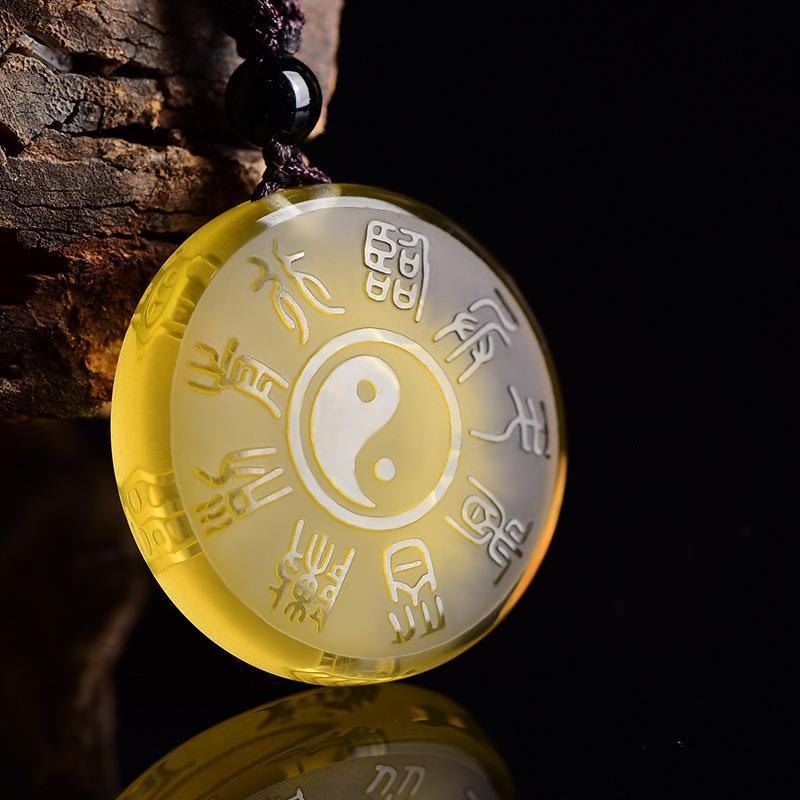 FREE Today: Feng Shui Liuli Yin Yang Protection Balance Pendant Necklace - image 9