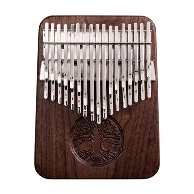 Buddha Stones Kalimba 34 Keys Thumb Piano Tree of Life Design Portable Finger Marimba Piano 4
