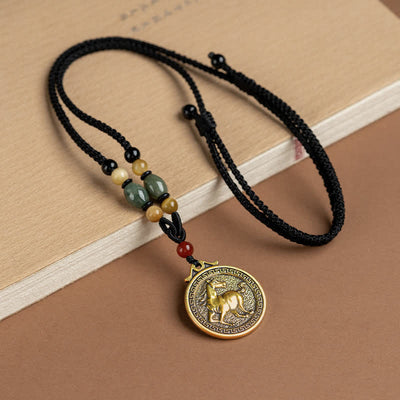 12 Chinese Zodiac Blessing Wealth Fortune Necklace Pendant Necklaces & Pendants BS Horse