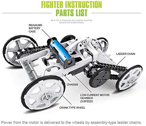 DIY 4WD Climber Assembly Kit Circuit Building Off-Road Car - 005