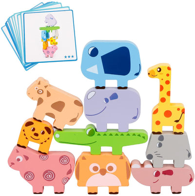 Animal Stacking™ - Verbetert het herkenningsvermogen - Stapelspel