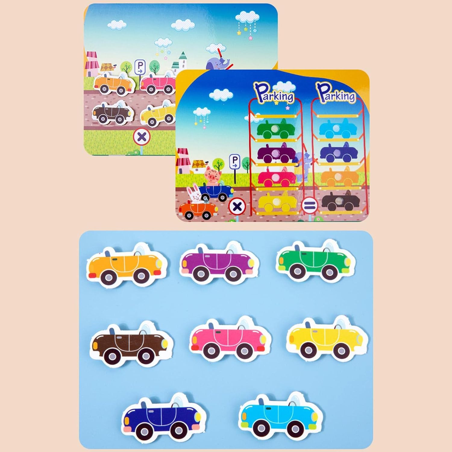 generic Viagens Adesivo Livro Criança - Ocupação Infant removível - atividades aprendizagem pré-escolar para crianças para desenvolver habilidades aprendizagem, brinquedos