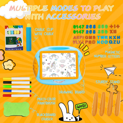 Fidtoy Double-Sided Toddler Learning Table