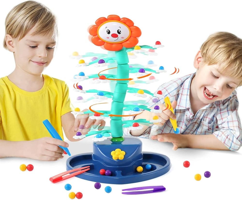 Fidtoy Girasol Interactivo con Movimiento – Juego de Equilibrio de Cuentas para Niños