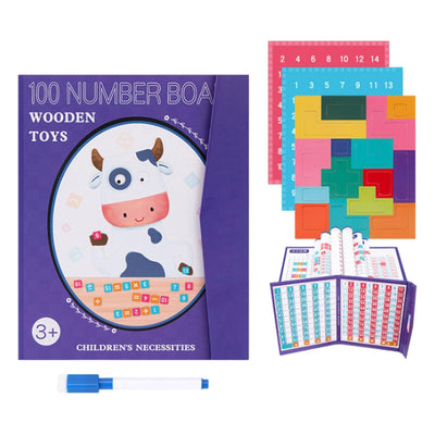 ATORSE Toddler Educational Toys Pen Control Practice Toy for Kids Ages 3+ Gift Style P