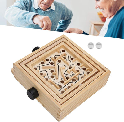 Fidtoy Labyrinthe en Bois Jeu de Société pour Enfants