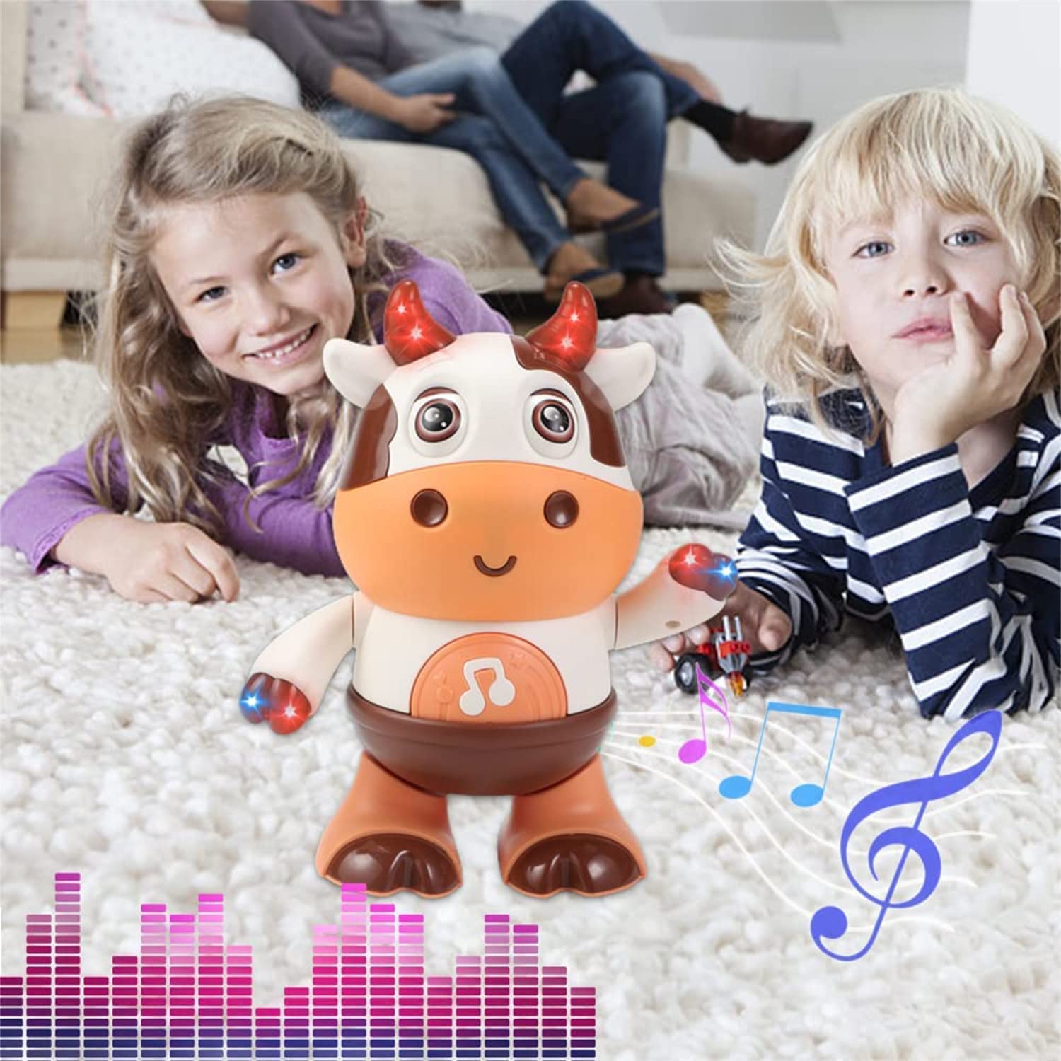 Dancing Cow™ - Dans gezellig mee - Bewegende Koe