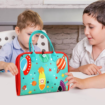 Fidtoy Interactive Busy Bag for Toddlers – Montessori Sensory Learning Toy Age 3+