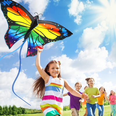 Fidtoy Butterfly Kite for Kids and Adults Easy to Fly