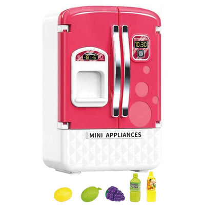 Fidtoy Mini Refrigerador de Juguete – Cocina de Juguete con Luz y Música para Niños de 3+ Años