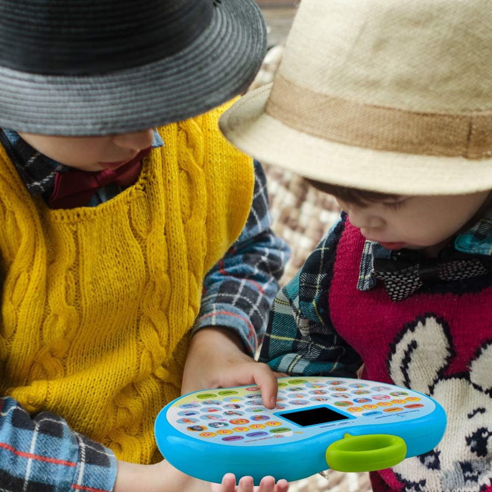 Fidtoy Ordinateur Éducatif Apple avec Écran LED pour Enfants