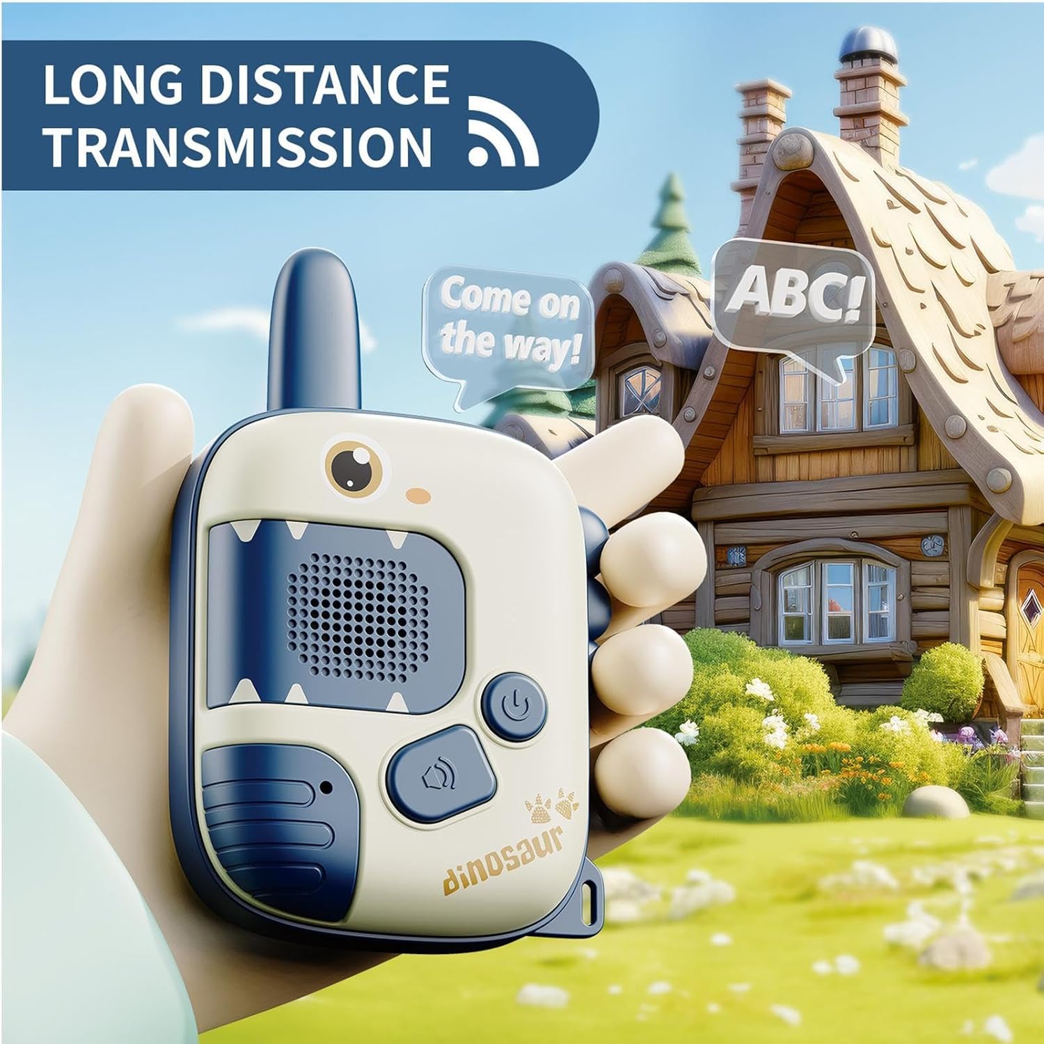 Dino Talk - Avontuur & Pret - Dino Walkie-Talkies