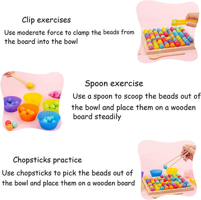Jeu de perles en bois