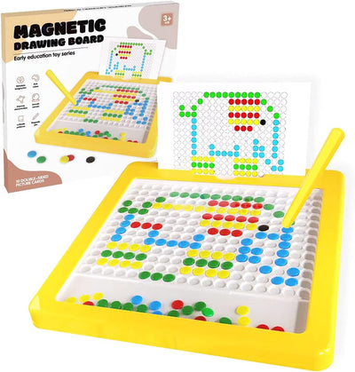 Pequeña pizarra magnética de bolitas - 630