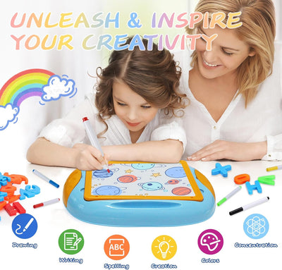 Fidtoy Double-Sided Toddler Learning Table