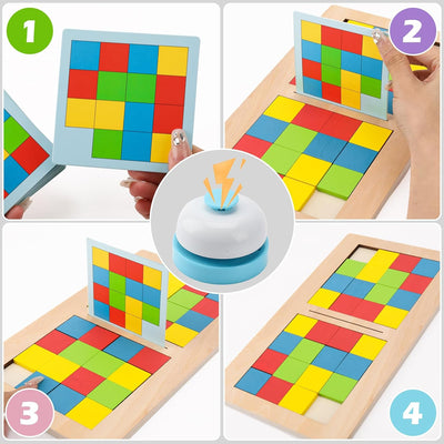 Desafío de Batalla del Cubo de Rubik de Colores