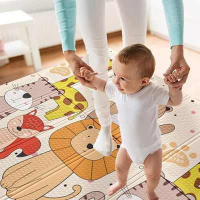 Alfombra de Juego Plegable para Bebés y Niños