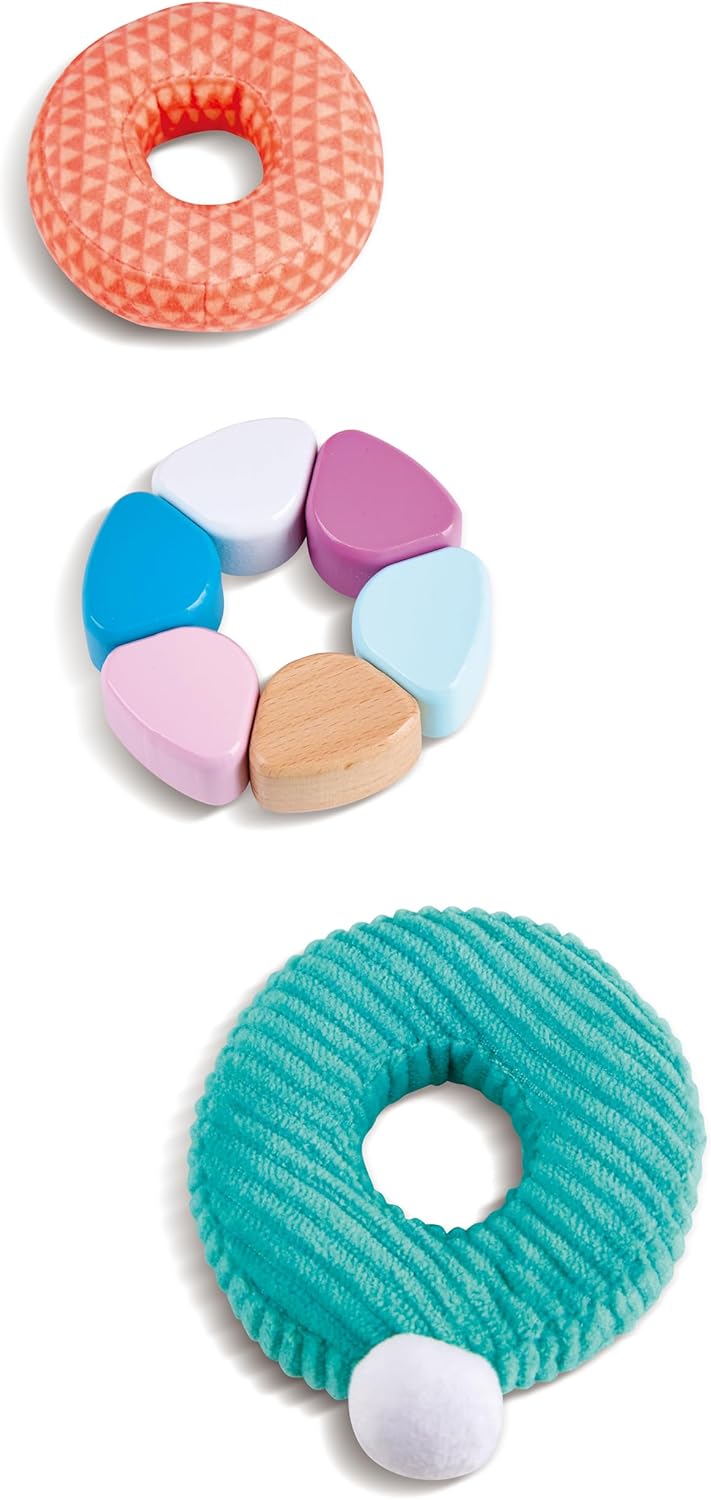 Fidtoy Bunny Stacking Toy Baby Sensory Learning Rings Toy
