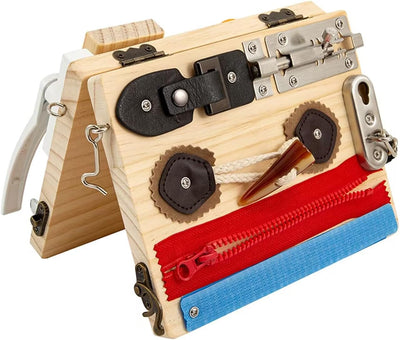 Dementia Activities for Seniors,Dementia Products for Elderly,Busy Board for Adults with Dementia,Fidget Games for Seniors,Sensory Toy for Alzheimer's Patient,Fidget Board,Dementia Gifts