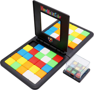 Fidtoy Multiplayer Magic Square Block Puzzle Game for Kids 5+ Portable Two Player Pattern Matching Board