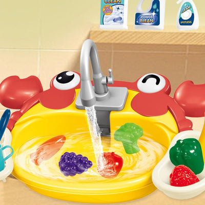 Bonito Set de Juego de Fregadero de Cocina con Animales - 830