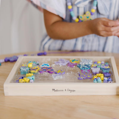 Set de Cuentas de Madera de Mariposa Fidtoy para la Fabricación de Joyas para Niños