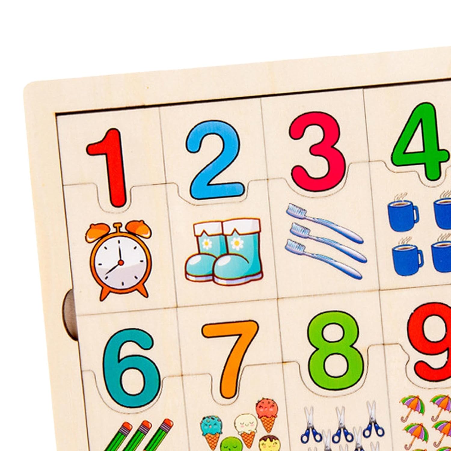 Enakshi® Digital Learning Puzzle Board Number Matching Puzzle Board for Children Boys|Baby | Toys for Baby | Developmental Baby Toys
