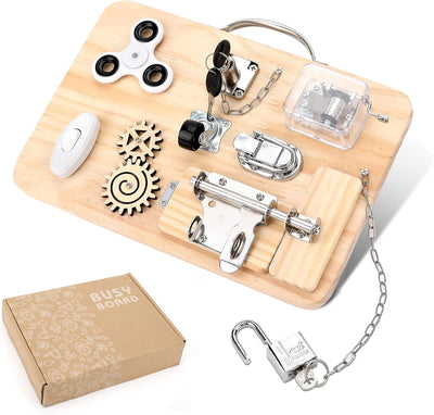 Fidtoy Montessori STEM Learning Board Games for Kids
