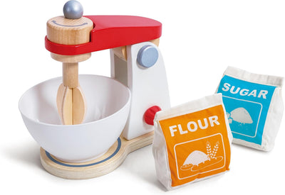 Fidtoy Wooden Kitchen Mixer Toy Pretend Play Baking Set