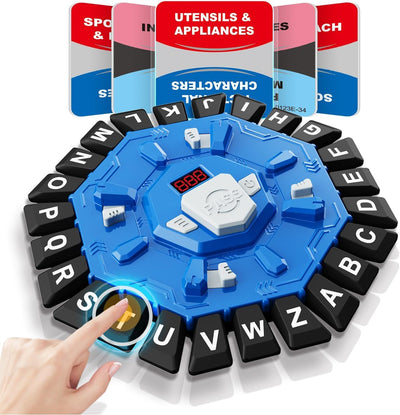 Tablero de ajedrez alfabético con temporizador, juego familiar de desafío de palabras rápido Tapple - 813