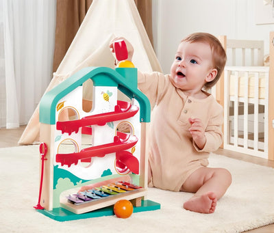 Fidtoy Musical Ball Run Xylophone Toy for Toddlers Learning Toy