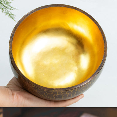 Buddha Stones Tibetan Meditation Sound Bowl Handcrafted Healing Yoga Mindfulness Singing Bowl Set Singing Bowl buddhastoneshop 10