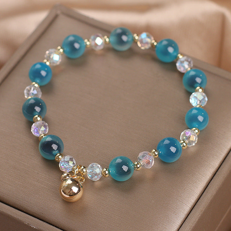 Buddha Stones Candy Agate Healing Harmony Bead Charm Bracelet Bracelet BS 2