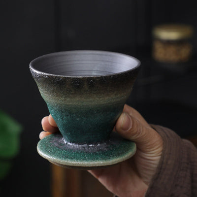 Buddha Stones Vintage Design Ceramic Coffee Mug Tea Espresso Coffee Cup 150ml Coffee Mug BS 3