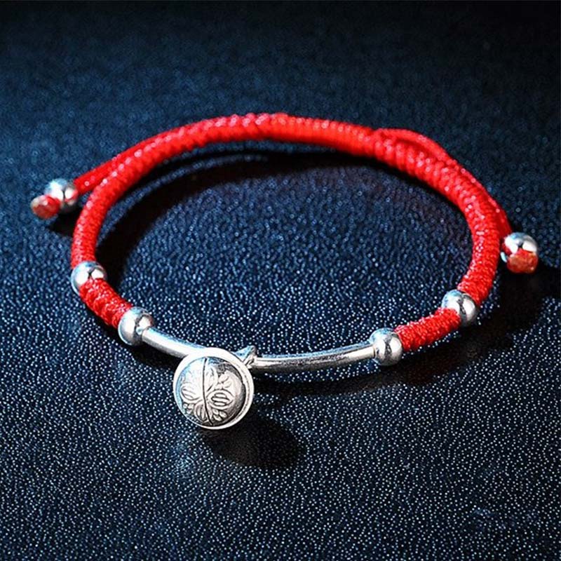 Buddha Stones FengShui Lucky Red String Bell Bracelet Bracelet BS 1