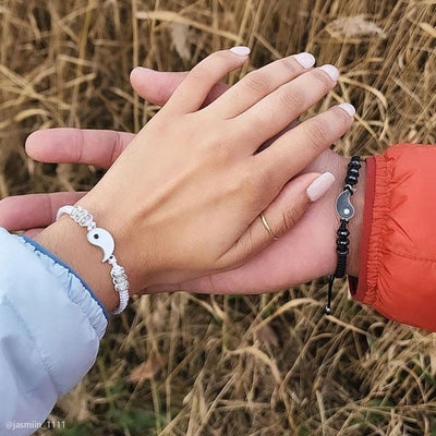 FREE Today:  Everlasting Friendship Love Couple Balance Bracelet - image 2