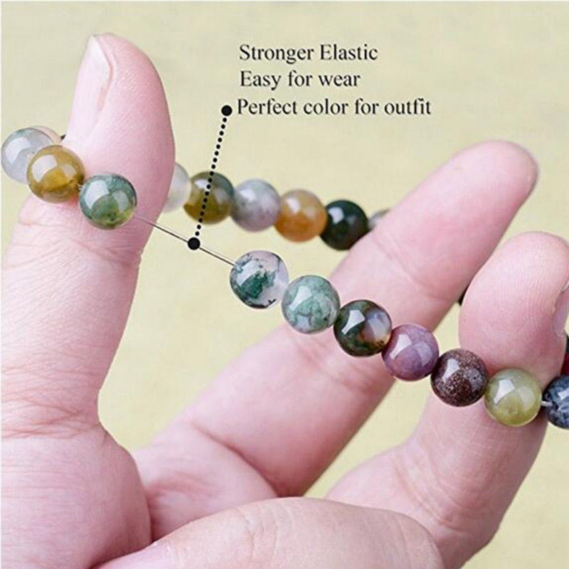 Buddha Stones  India Agate Beads Luck Yoga Bracelet Bracelet BS 3