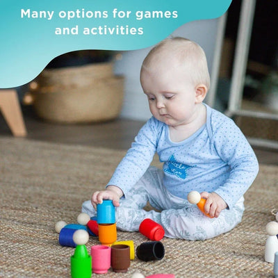 Montessori Toy easily recognize the main colors