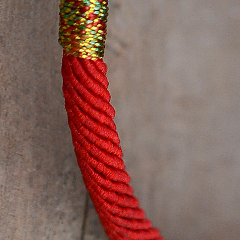 Buddha Stones 24K Gold-Plated PiXiu Luck Red String Bracelet - image 9