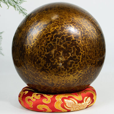 Buddha Stones Tibetan Meditation Sound Bowl Handcrafted Healing Yoga Mindfulness Singing Bowl Set Singing Bowl buddhastoneshop 6