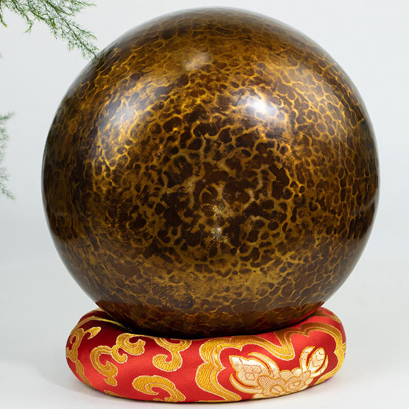 Buddha Stones Tibetan Meditation Sound Bowl Handcrafted Healing Yoga Mindfulness Singing Bowl Set Singing Bowl buddhastoneshop 6