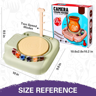 DIY Pottery Electric Machine with Paints - 30A