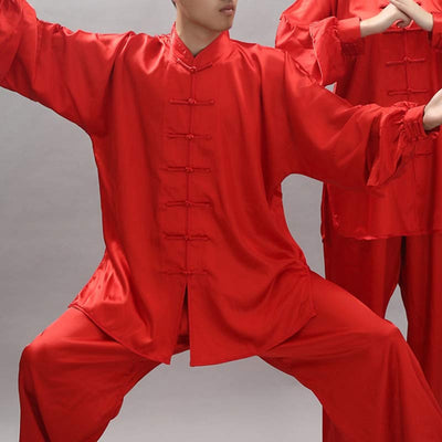 Foviel Simple Pattern Meditation Prayer Spiritual Zen Tai Chi Qigong Practice Unisex Clothing Set