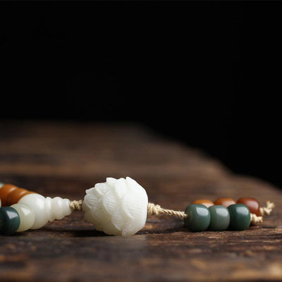 Collier-bracelet Mala harmonie Lotus Bodhi Foviel