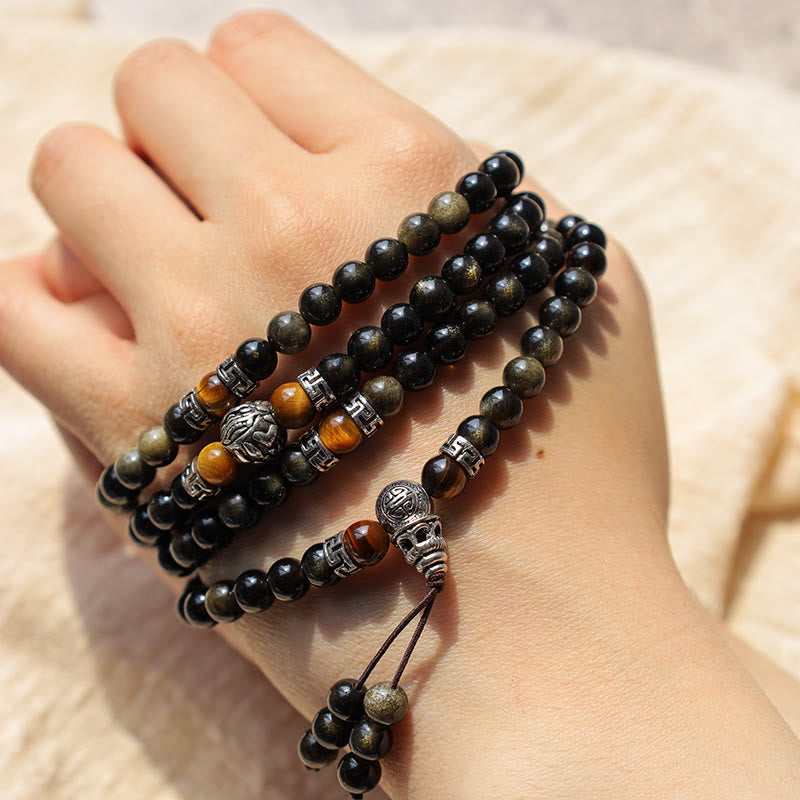 Golden Obsidian Energy Bracelet Necklace Bracelet BS 7