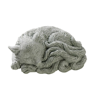 Buddha Stones Small Nine Tailed Fox Protection Home Tea Pet Figurine Decoration Decorations BS 12